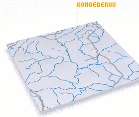 3d view of Komoé-Dénou