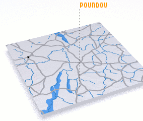 3d view of Poundou