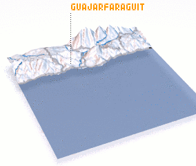 3d view of Guájar-Faragüit