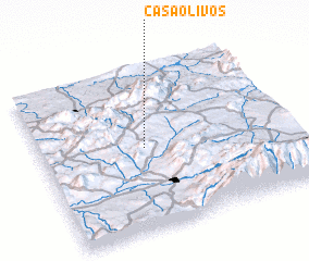 3d view of Casa Olivos