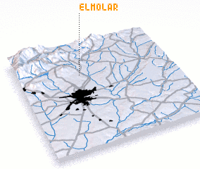 3d view of El Molar