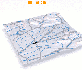 3d view of Villalaín