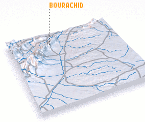 3d view of Bou Rachid