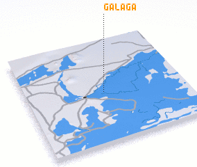 3d view of Galaga