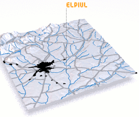 3d view of El Piul
