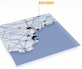 3d view of Brixham