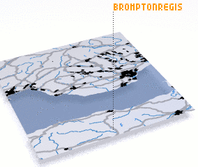 3d view of Brompton Regis