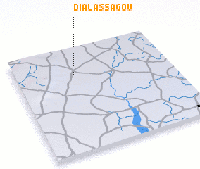 3d view of Dialassagou