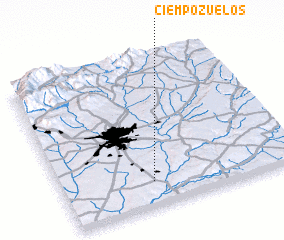 3d view of Ciempozuelos
