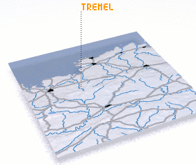 3d view of Trémel