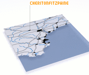 3d view of Cheriton Fitzpaine