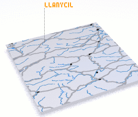 3d view of Llanycil