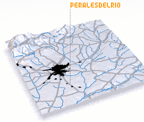 3d view of Perales del Río