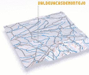 3d view of Valdevacas de Montejo