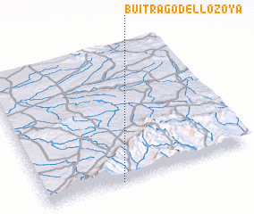 3d view of Buitrago del Lozoya