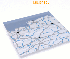 3d view of Le Liorzou