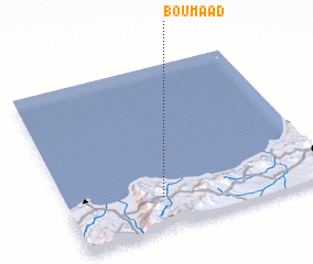 3d view of Bou Maʼâd