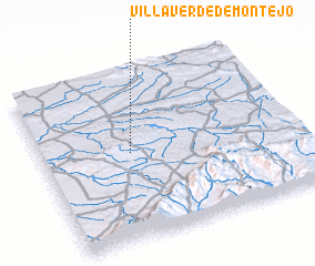 3d view of Villaverde de Montejo