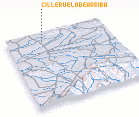 3d view of Cilleruelo de Arriba