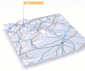 3d view of Aït ʼAmrane