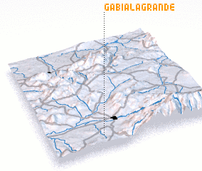 3d view of Gabia la Grande