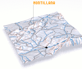 3d view of Montillana