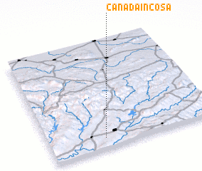 3d view of Cañada Incosa