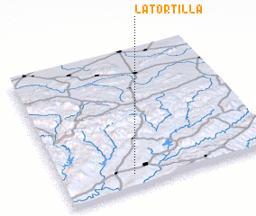 3d view of La Tortilla