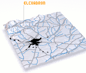 3d view of El Cuadrón