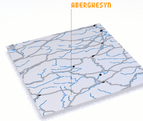 3d view of Abergwesyn
