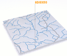 3d view of Adiékro