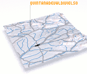 3d view of Quintana de Valdivielso