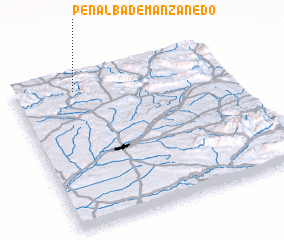 3d view of Peñalba de Manzanedo