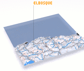 3d view of El Bosque