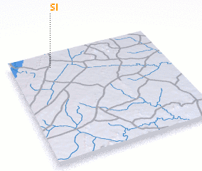 3d view of Si