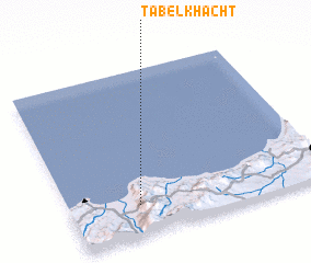 3d view of Tabelkhâcht