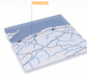 3d view of Ferness