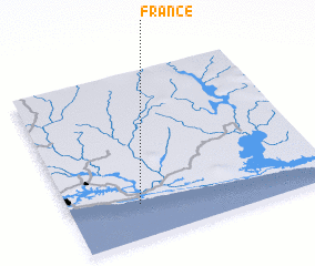 3d view of France