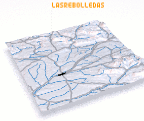 3d view of Las Rebolledas