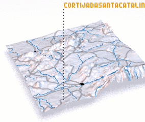 3d view of Cortijada Santa Catalina