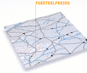 3d view of Fuente el Fresno