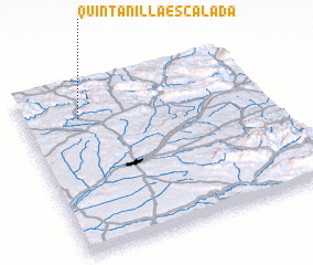 3d view of Quintanilla-Escalada