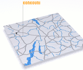 3d view of Konkouni