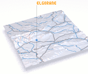 3d view of El Gorane