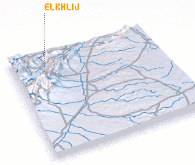 3d view of El Khlij