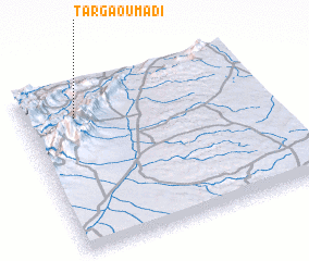 3d view of Targa Ou Madi