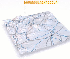 3d view of Douar Oulad Kaddour