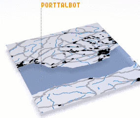 3d view of Port Talbot
