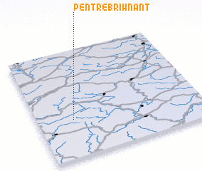 3d view of Pentre-briwnant