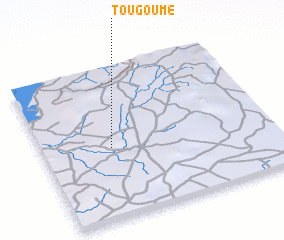 3d view of Tougoumé